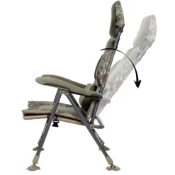 Trakker Levelchair Levelite Camo Longback Recliner