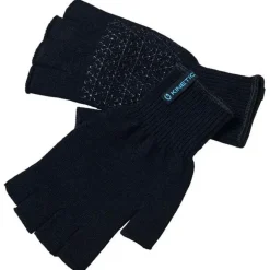 Mitaines Kinetic Merino Wool Half Finger Glove - Noir