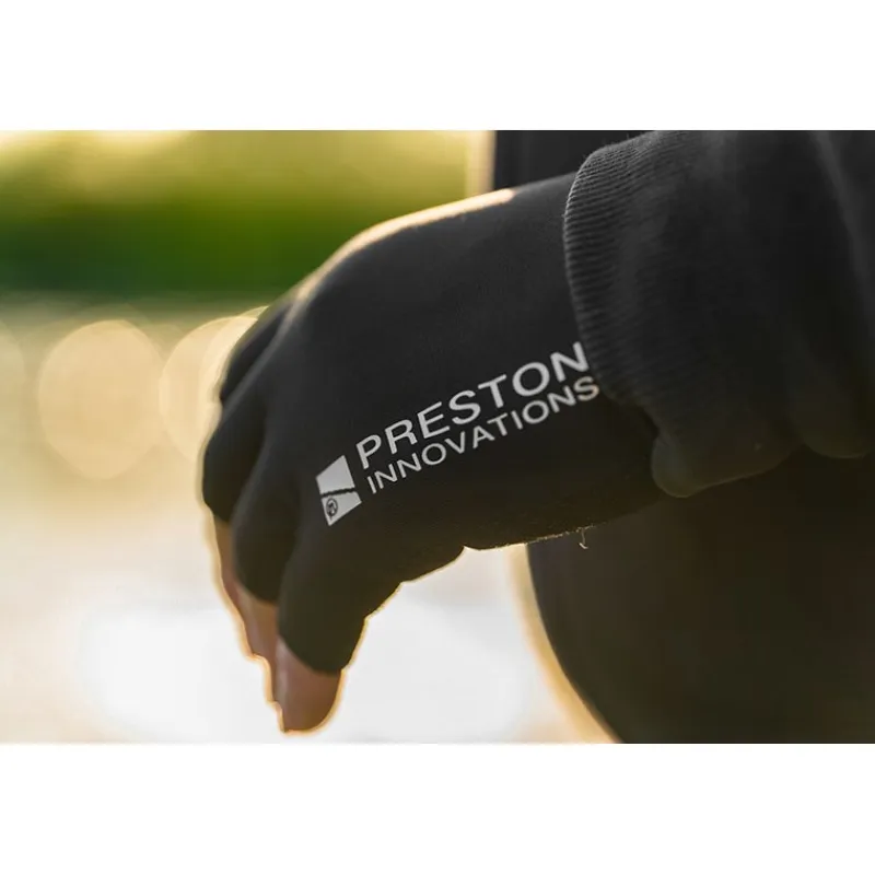 Preston Innovations Mitaines Lightweight Gloves - Noir