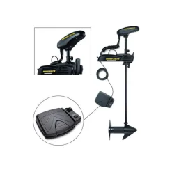 Minn Kota Moteur Electrique Powerdrive Bt - 45Lbs - Avec Pedale