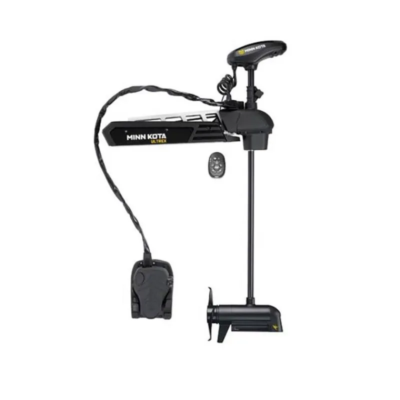 Minn Kota Moteur Electrique Ultrex 80Lbs Gps Avec Pédale À Câble Micro Télécommande Et Sonde Intégrée Mdi+