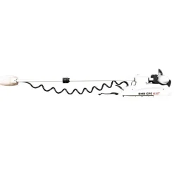 Rhino Moteur Électrique Bmr Gps Nxt 65Longshaft 12V ElectricOutboard Motor White