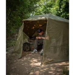 Fox Moustiquaire Pour Parapluie 60” Khaki Mozzy Mesh