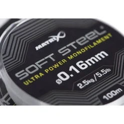 Nylon Fox Matrix Soft Steel Ultra Power Monofilament - 100M