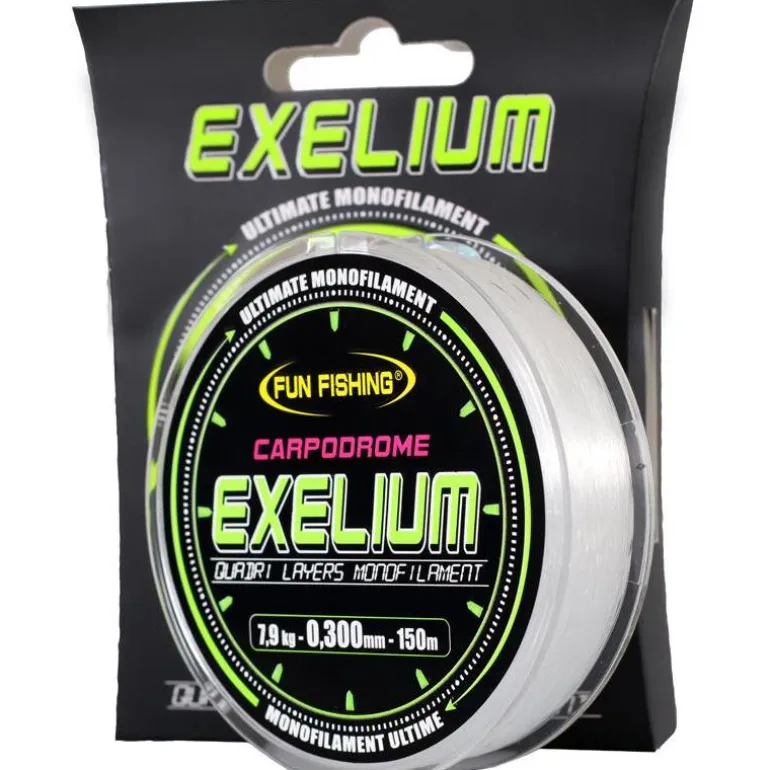 Nylon Fun Fishing Monofilament Exelium Carpodrome - 150M