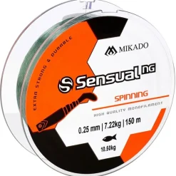 Mikado Nylon Sensual Ng Spinning - Vert Hi-Viz - 150M
