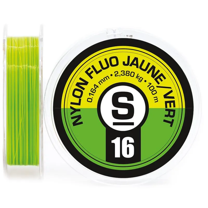 Sempe Nylon Fluo Bicolore Jaune/Vert