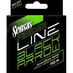 Sensas Nylon Feeder Black Arrow - 150M