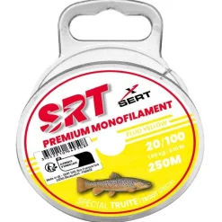 SRT Nylon Special Truite Fluo Jaune - 150M