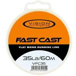 Nylon Vision Fast Cast Flat Running Line - 60M