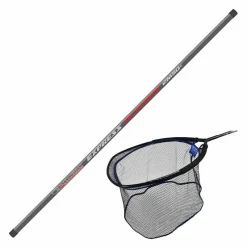 Garbolino Pack Manche + Tête D'épuisette Express Carp Put-Over Net + Express Carp