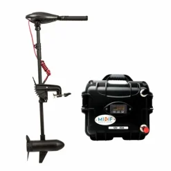 Pack Moteur Haswing Osapian 12V 55Lbs 2026 Et Batterie Lithium 12V50amp + Chargeur