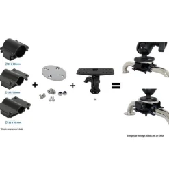 Seanox Pack Support Sondeur + Fixation Balcon