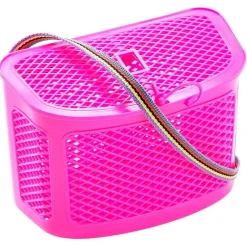 Plastilys Panier A Peche Enfant Rose Fluo