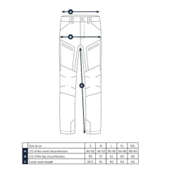 Pantalon Homme Adventer & Fishing Impregnated Trousers - Gris/Noir