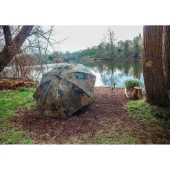 Zebco Parapluie Flecktarn Brolly - Camo