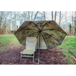 Zebco Parapluie Flecktarn Brolly - Camo