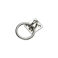 Pike n Bass Platine Inox Pike'n Bass Avec Anneau