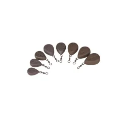 Pole Position Plomb Carpe Flat Pear Swivel Lead