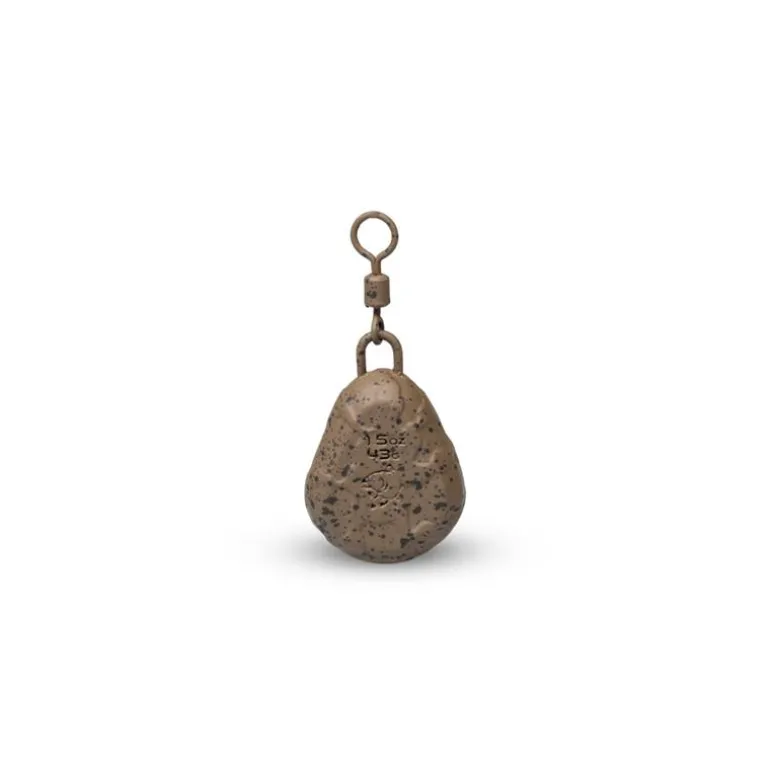 Plomb Nash Flat Pear Swivel Lead
