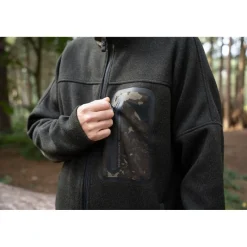 Nash Polaire Homme Zero Tolerance Nordic Fleece Zipped Jumper - Camo