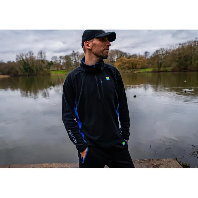 Polaire Homme Preston Innovations Micro Fleece - Noir