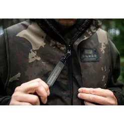 Nash Polaire Sans Manche Homme Zero Tolerance Sherpa Fleece Reversible Body Warmer - Camo