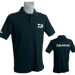 Daiwa Polo Manches Courtes Homme - Noir