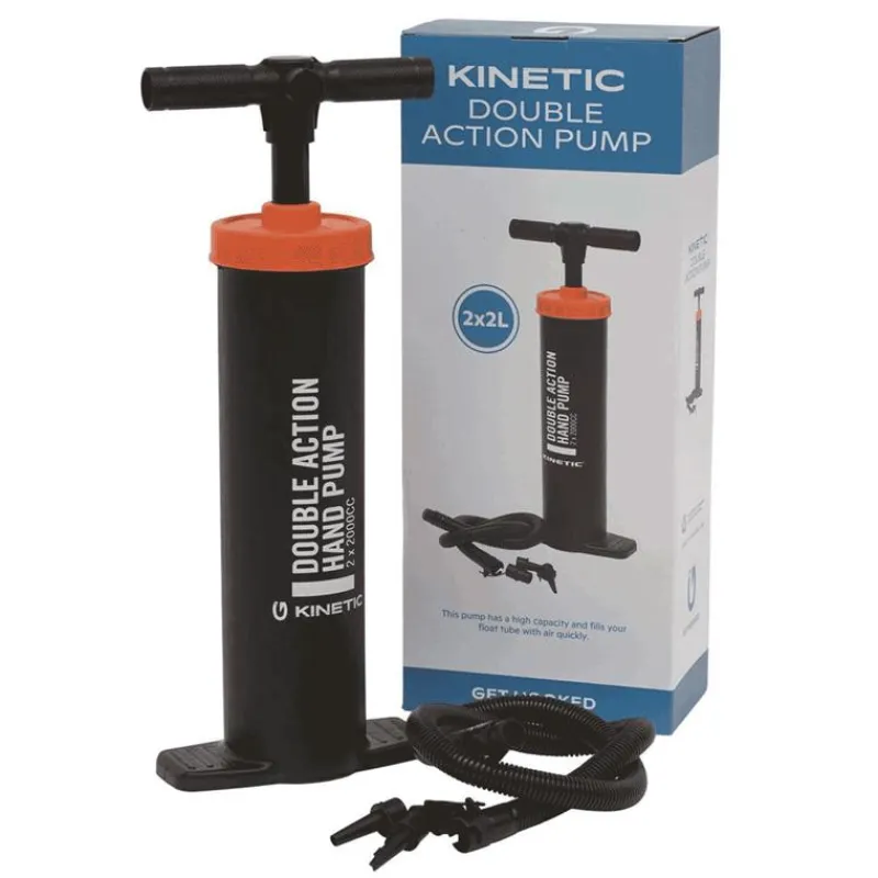 Kinetic Pompe À Main Noir/Orange