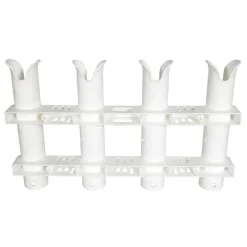 Seanox Porte Canne 4 Cannes Pvc Rack Fixe