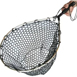 Épuisette Pafex Flynet Filet Caoutchouc Poignée Mousse Eva