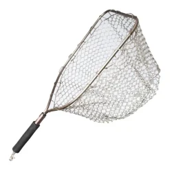 Épuisette Raquette Adamsbuilt Alu Trout Net Rubber 19