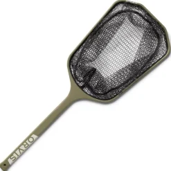 Orvis Épuisette Raquette Wide Mouth Guide Net Dusty Olive
