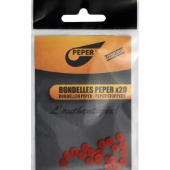 Plastilys Rondelle Silicone ”Stop-Vif” Peper - Par