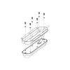 Lowrance Sabot De Montage A Visser Pour Sonde Ta Structure Scan 3D Flush