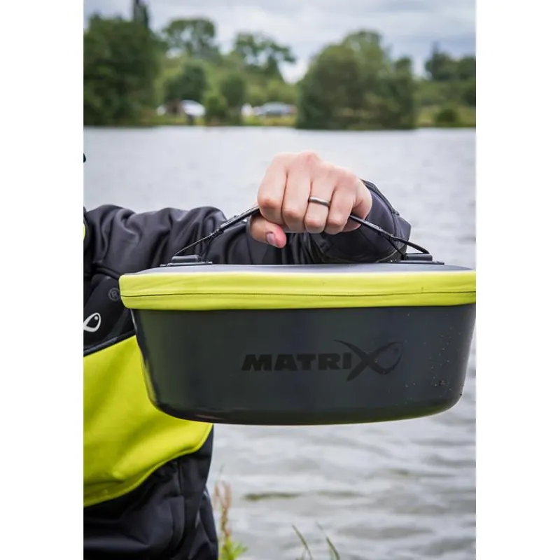 Fox Matrix Sac À Appâts Moulded Eva Bowl With Lid