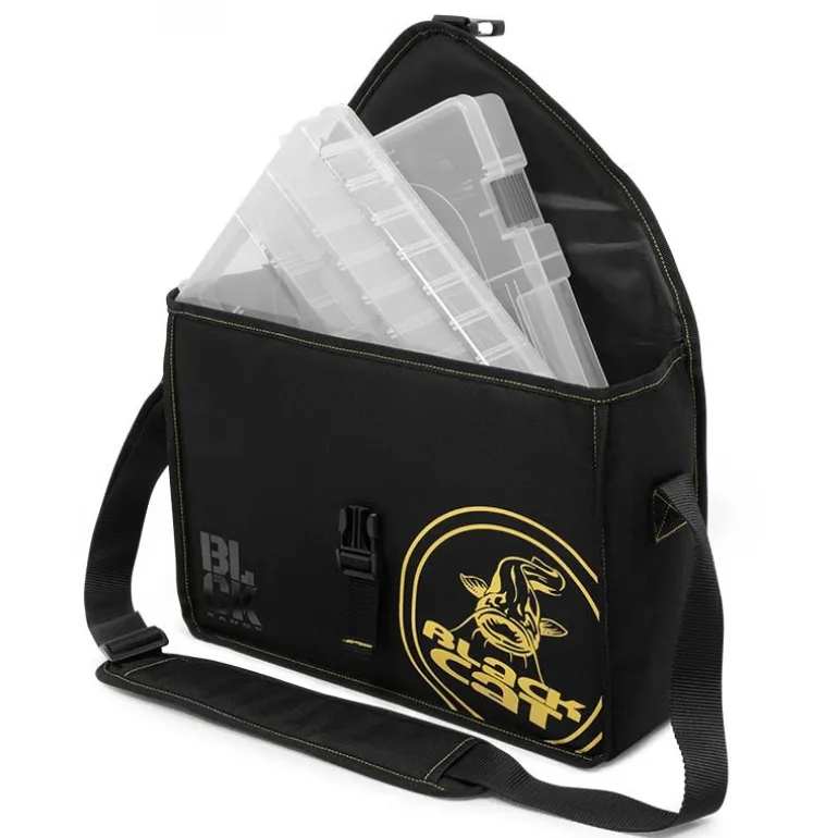 Sac Black Cat Black Lure Carrier Avec Boïtes