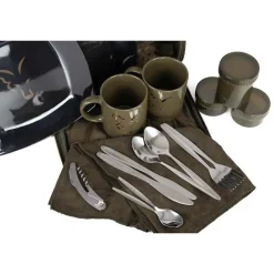 Fox Sac De Pique Nique Camolite 2 Person Dinner Set