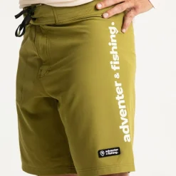 Adventer & Fishing Short Homme Trol - Olive