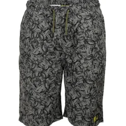 Black Cat Short Homme Beach Shorts - Gris/Noir