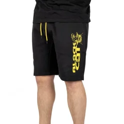 Black Cat Short Homme Jogger Shorts - Noir