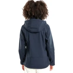 Softshell Femme Bermudes Sillages Contrecollee Polaire - Navy