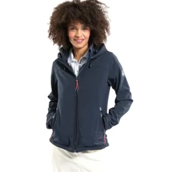 Softshell Femme Bermudes Sillages Contrecollee Polaire - Navy