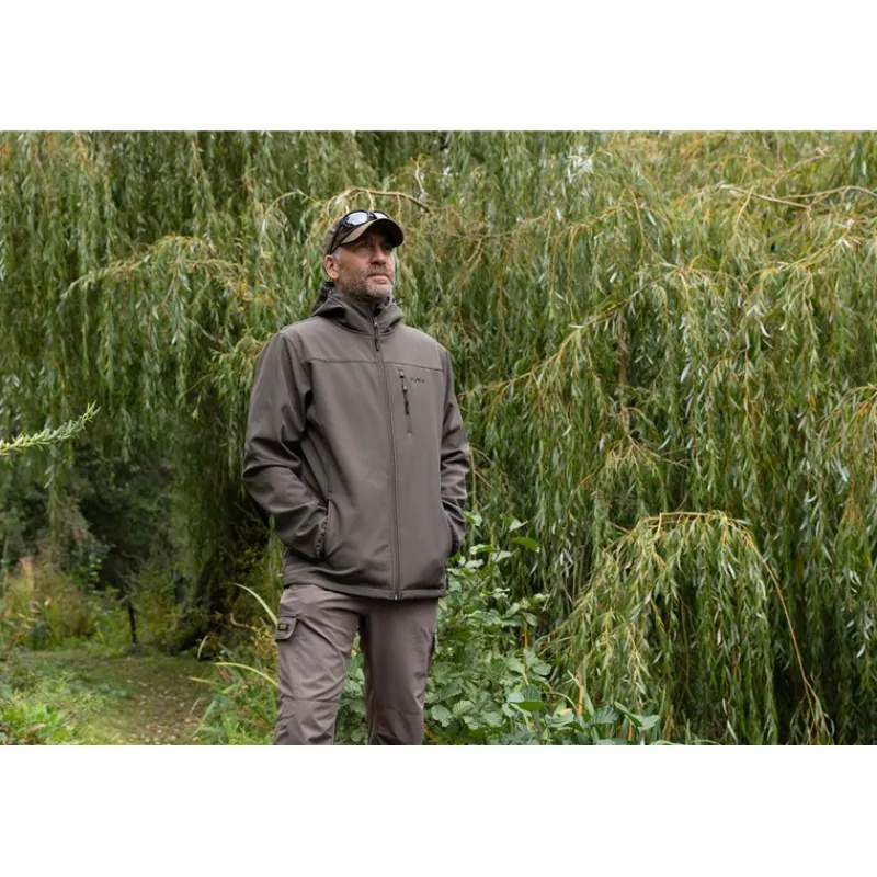 Avid Carp Softshell Homme Thermite Softshell Jacket - Kaki