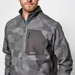 Orvis Softshell Homme Pro Lt Pullover - Camo