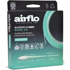Airflo Soie Mouche Superflo Max Ridge 2. Flats Universal Clear Tip Fly Line