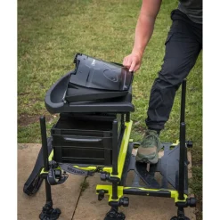 Fox Matrix Station F25 Pro Swivel Seatbox - Lime Edition