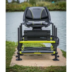 Fox Matrix Station F25 Pro Swivel Seatbox - Lime Edition