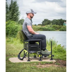 Fox Matrix Station F25 Pro Swivel Seatbox - Lime Edition