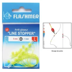 Flashmer Stop Fil Line Stopper - Par 6